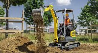 Мини-экскаватор Wacker Neuson EZ17E: без выбросов, тихий, мощный